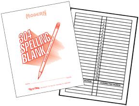 Spelling Test Booklet