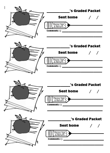 Sign and Return Slips